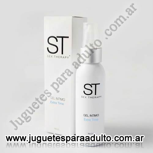 ACEITES Y LUBRICANTES, Lubricantes estimulantes, Gel Intimo Extra Time Sex Therapy Aceites y lubricantes, Lubricantes estimulantes, Gel Intimo Extra Time Sex Therapy